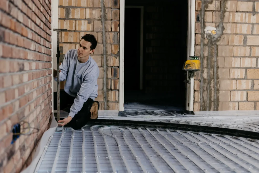 Vloerverwarming laten aanleggen